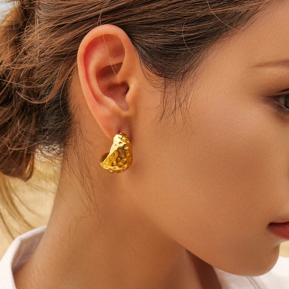 [Raffine]Eira Gold Earrings