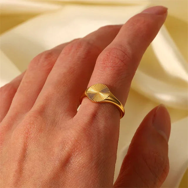 [Raffine]Cyna Gold Ring