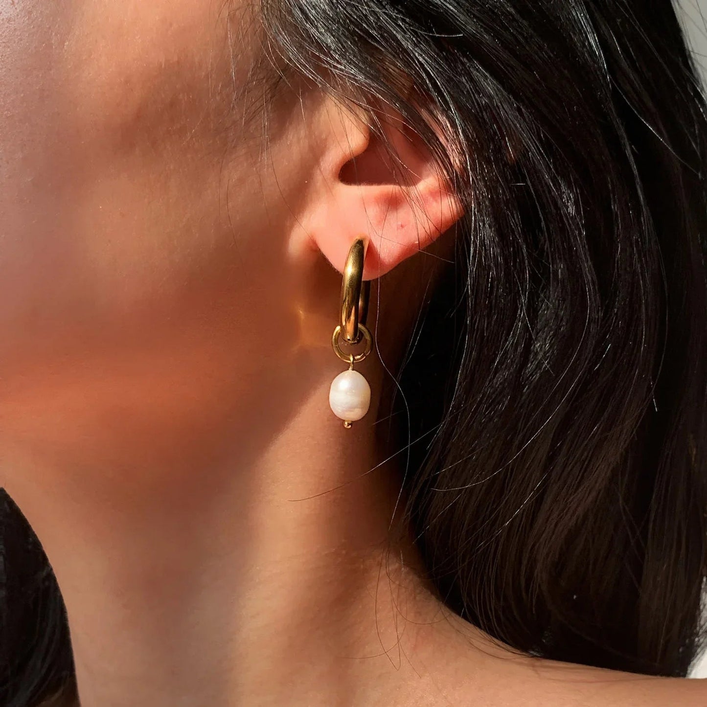 [Raffine]Stella Pearl Earrings