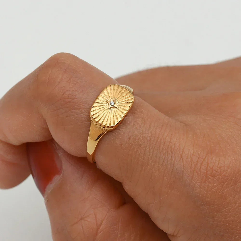 [Raffine]Aglaia Gold Ring