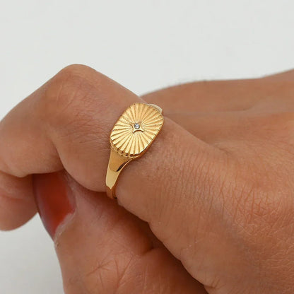[Raffine]Aglaia Gold Ring