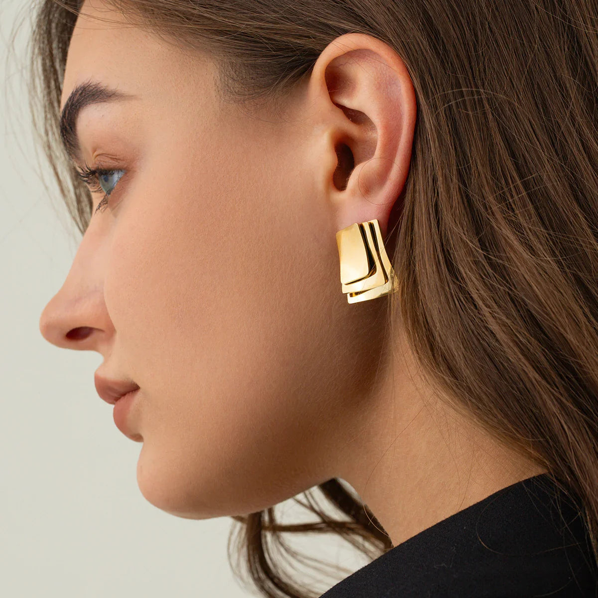 [Raffine]Hettie Gold Earrings