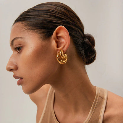 [Raffine]Alma Gold Earrings