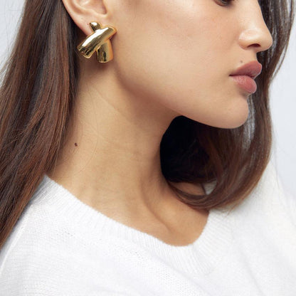 [Raffine]Catarina Gold Earrings