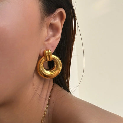 [Raffine]Lynora Gold Earrings