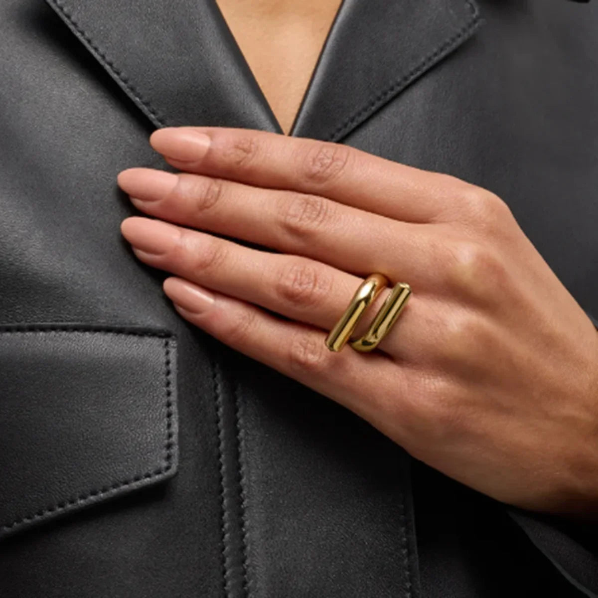 [Raffine]Praire Gold Ring