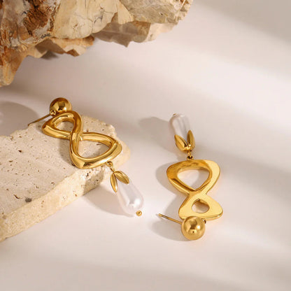 [Raffine]Kaylee Freshwater Pearl Earrings