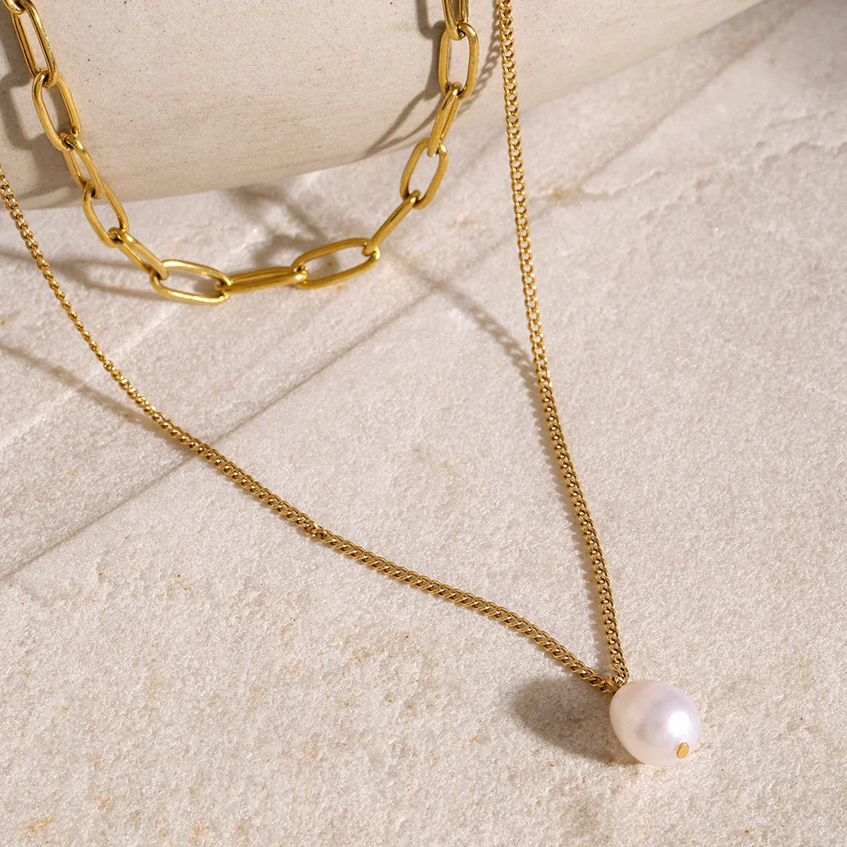 [Raffine]Undine Freshwater Pearl Necklace
