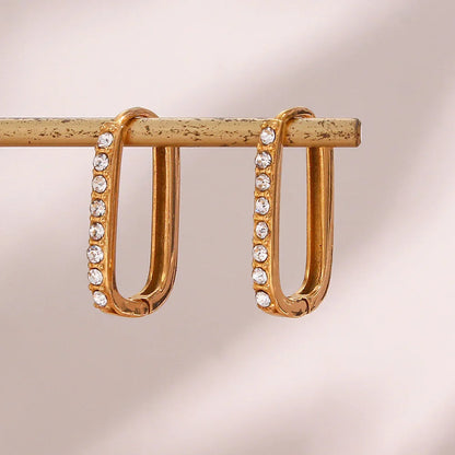 [Raffine]Maya Gold Hoop Earrings