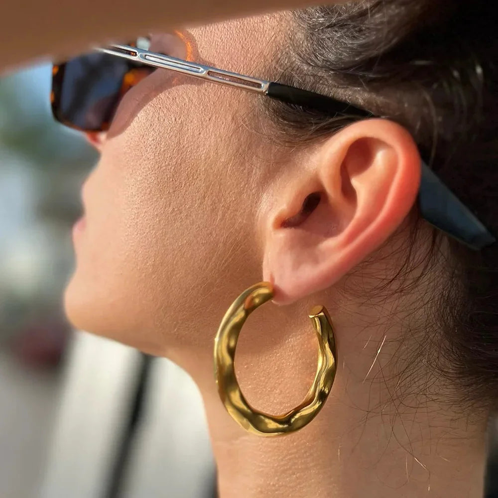 [Raffine]Riley Gold Earrings