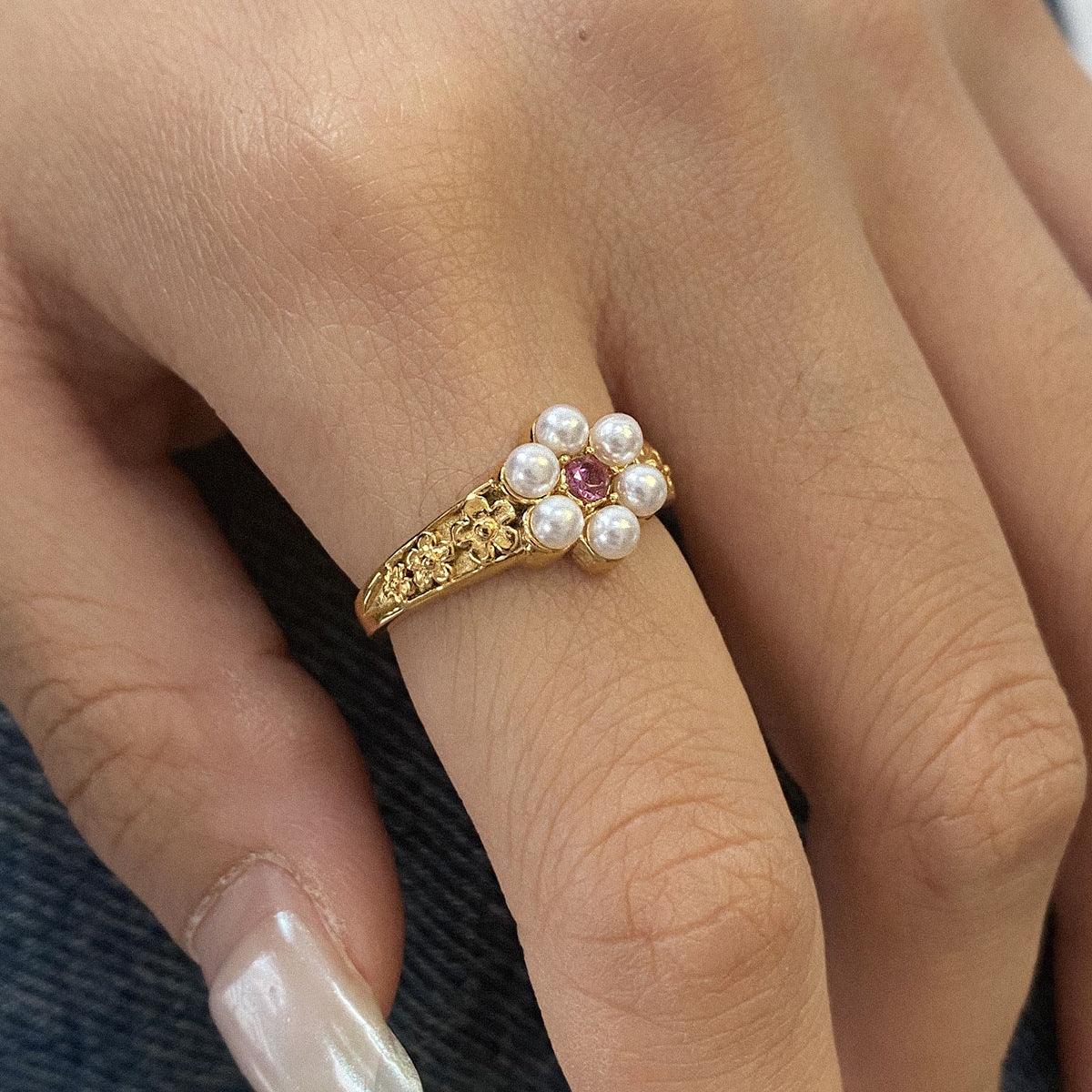 [Raffine]Thalia Freshwater Pearl Ring