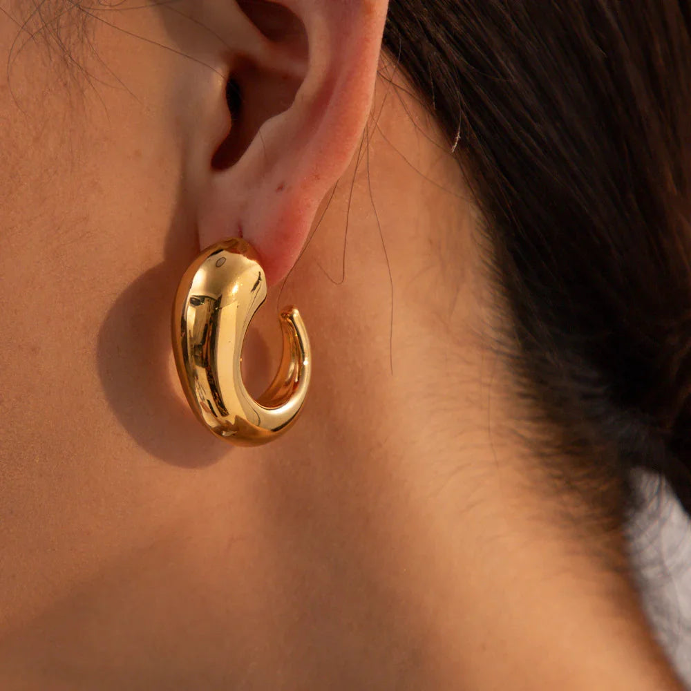 [Raffine]Alice Gold Earrings