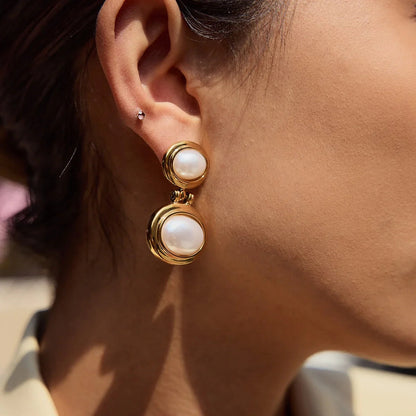 [Raffine]Winnie Freshwater Pearl Earrings