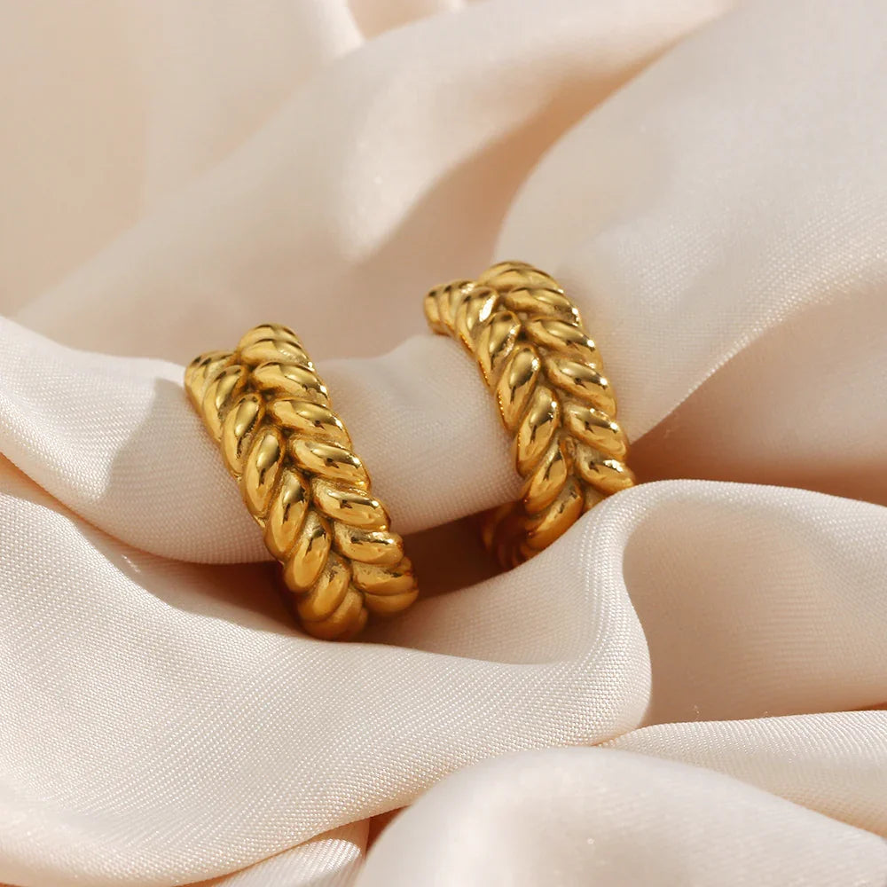 [Raffine]Arabella Braid Earrings