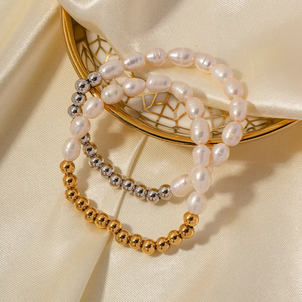 [Raffine]Margaux Freshwater Pearl Bracelet