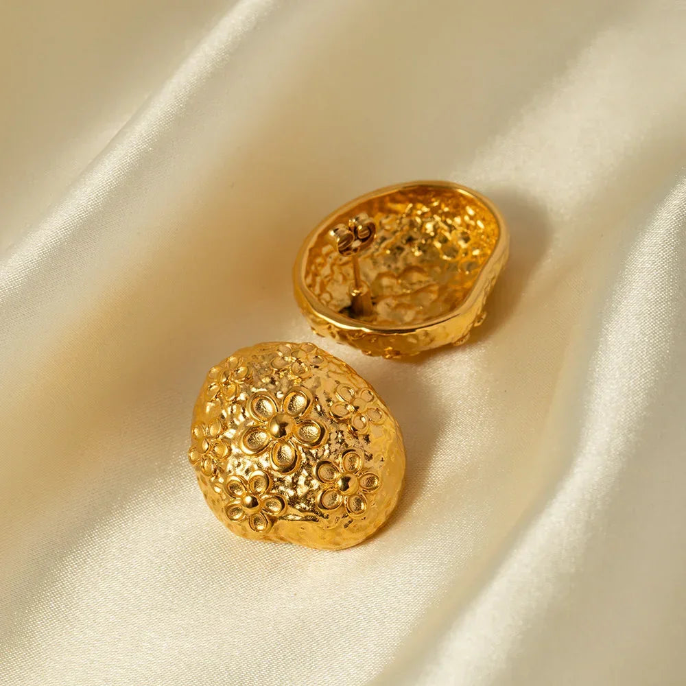 [Raffine]Carina Gold Earrings
