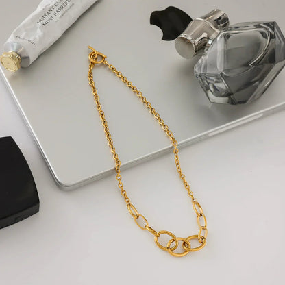 [Raffine]Renelle Gold Chain Necklace