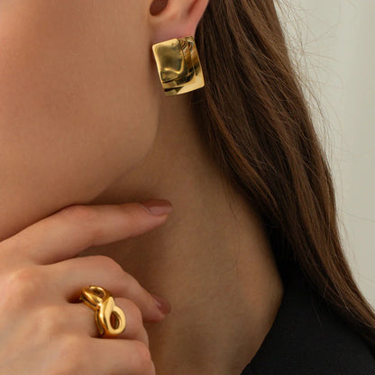[Raffine]Hettie Gold Earrings