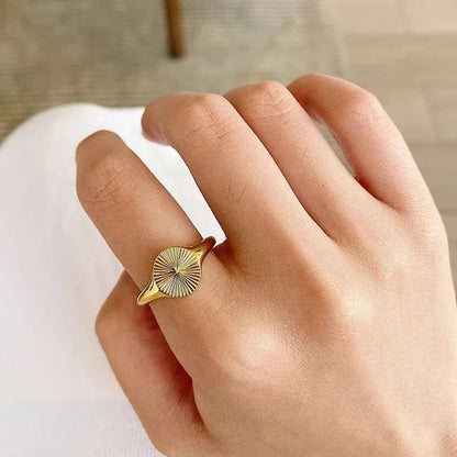 [Raffine]Cyna Gold Ring