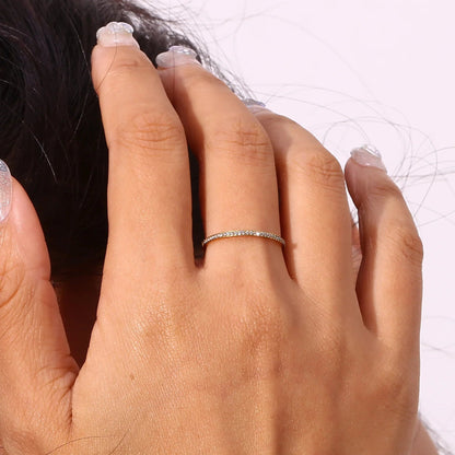 [Raffine]Zarra Paved Gold Ring