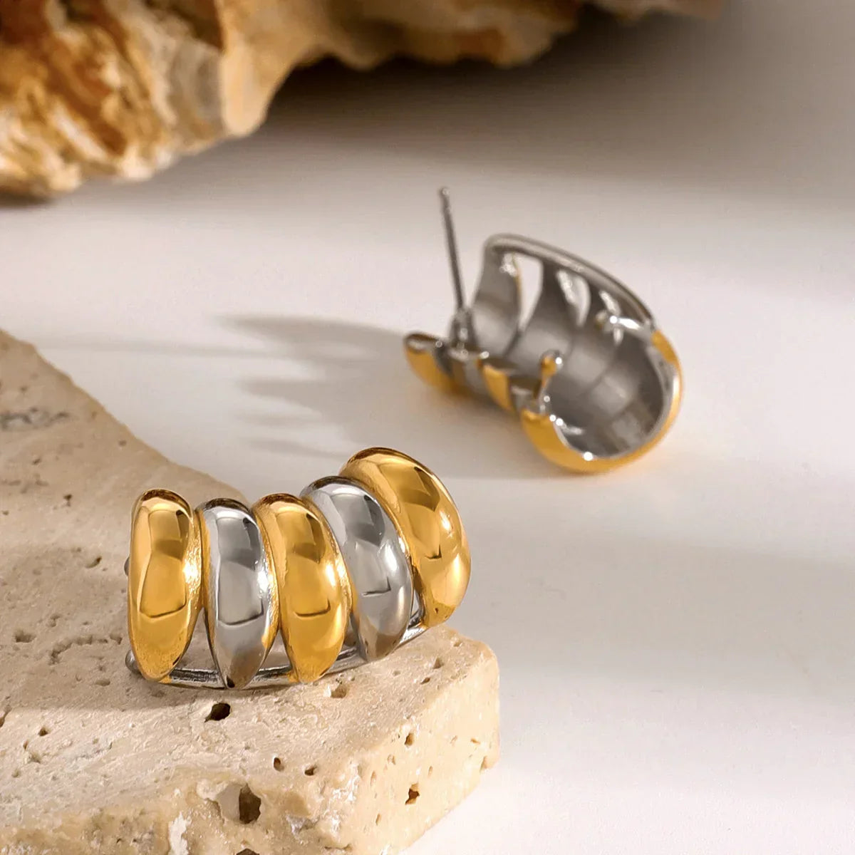 [Raffine]Beatrix Gold Earrings