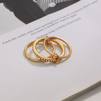[Raffine]Divine Diamond Ring Stack