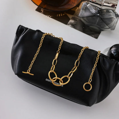 [Raffine]Renelle Gold Chain Necklace