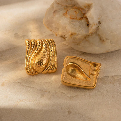 [Raffine]Marigold Gold Earrings
