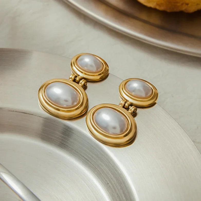[Raffine]Winnie Freshwater Pearl Earrings