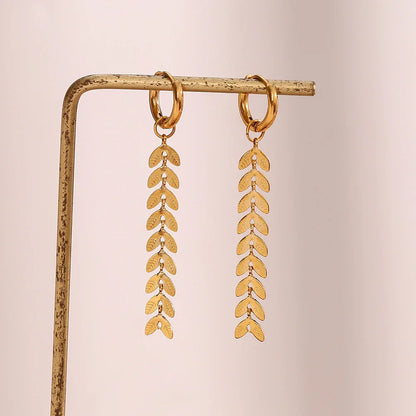 [Raffine]Faith Fishtail Earrings