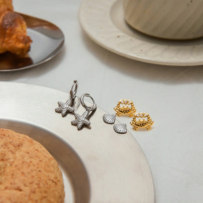 [Raffine]Cheyenne Seaside Essential Earrings Bundle