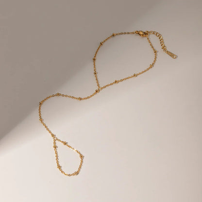 [Raffine]Evelyne Gold Chain Bracelet