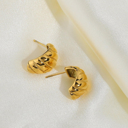 [Raffine]Kelsey Gold Earrings