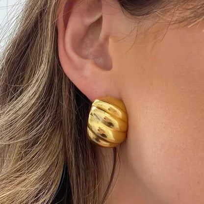 [Raffine]Kelsey Gold Earrings