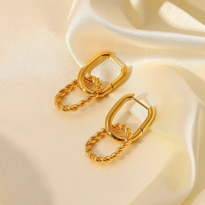 [Raffine]Skadi Gold Earrings