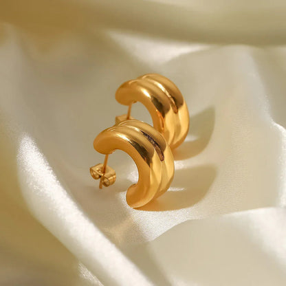 [Raffine]Henrietta Gold Earrings