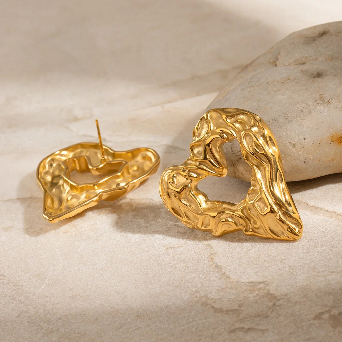[Raffine]Helene Heart Earrings
