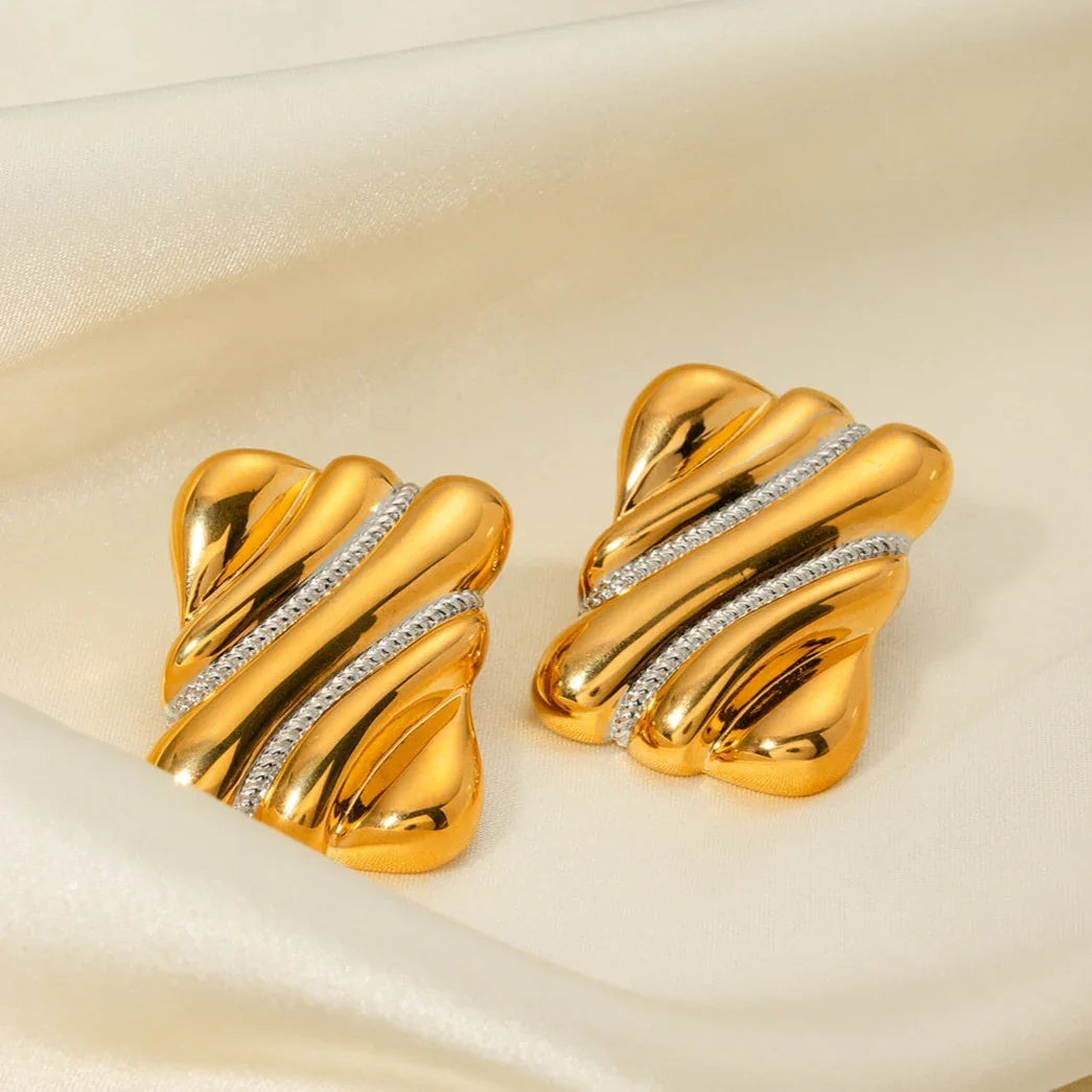 [Raffine]Pippa Gold Earrings
