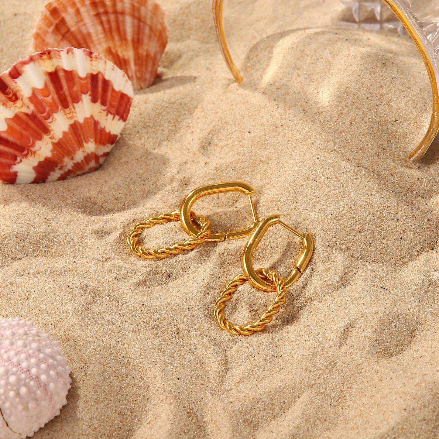 [Raffine]Skadi Gold Earrings