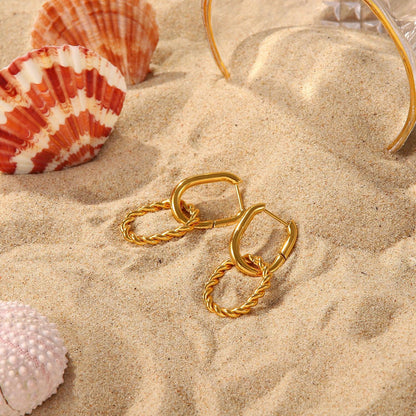 [Raffine]Skadi Gold Earrings