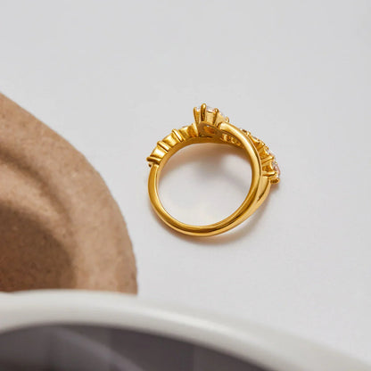 [Raffine]Calina Marquise Diamond Ring