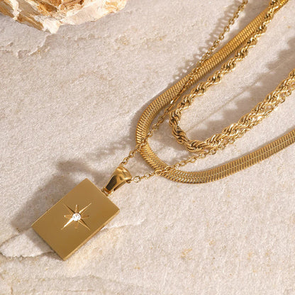 [Raffine]Raphaela Layered Gold Necklace