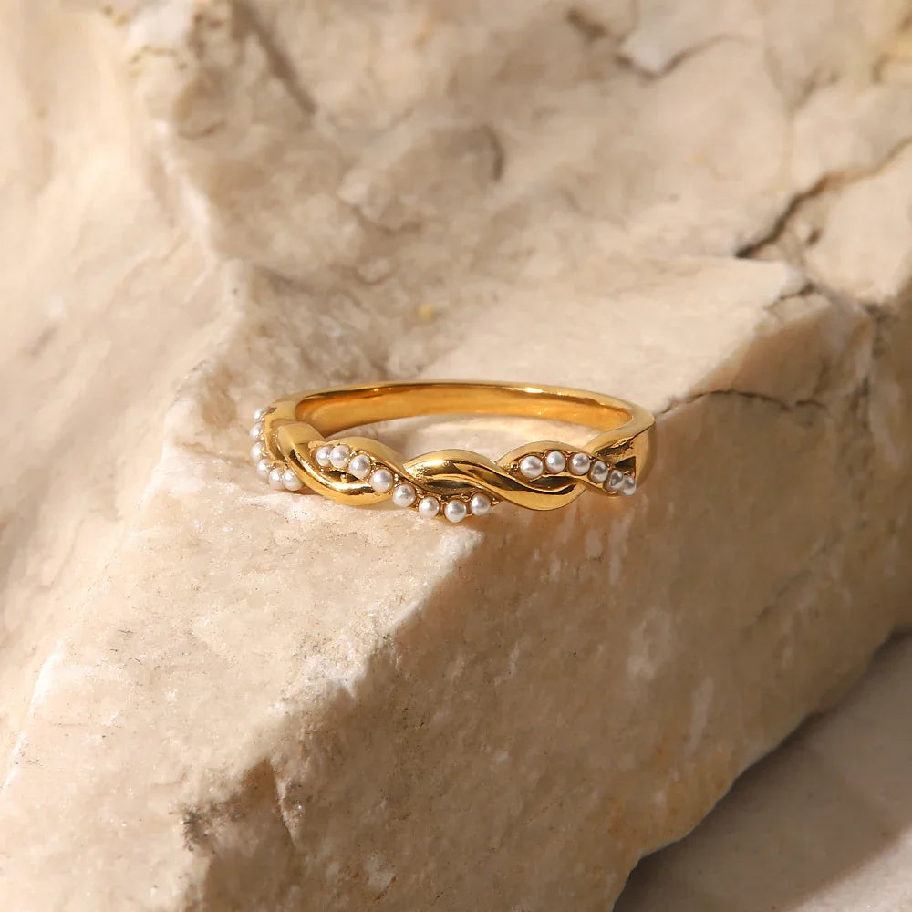 [Raffine]Vivienne Freshwater Pearl Ring