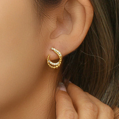 [Raffine]Nola Gold Earrings