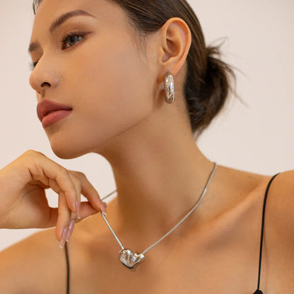 [Raffine]Bethany Silver Earrings