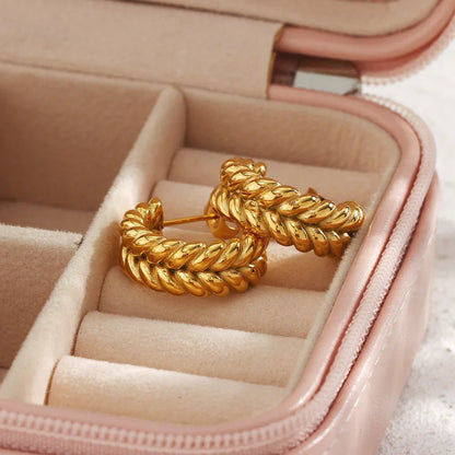 [Raffine]Arabella Braid Earrings