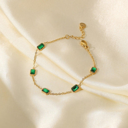 [Raffine]Erin Green Bracelet