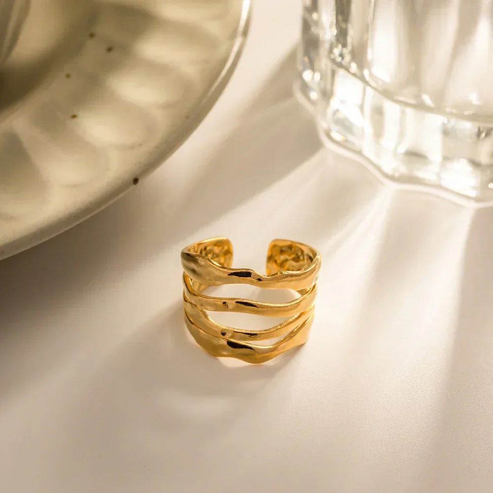 [Raffine]Cass Gold Ring
