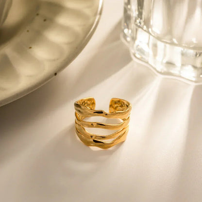 [Raffine]Cass Gold Ring