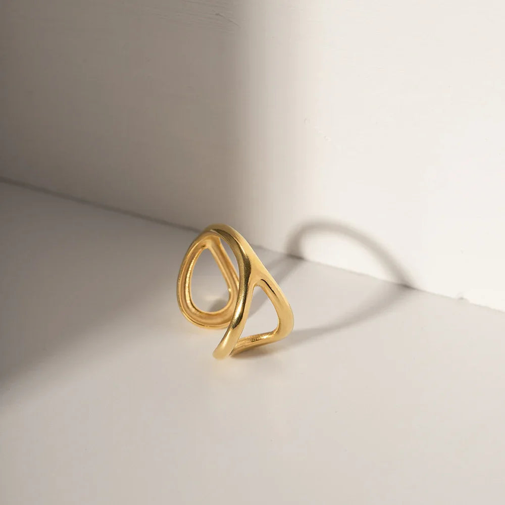 [Raffine]Jackie Twisted Band Ring